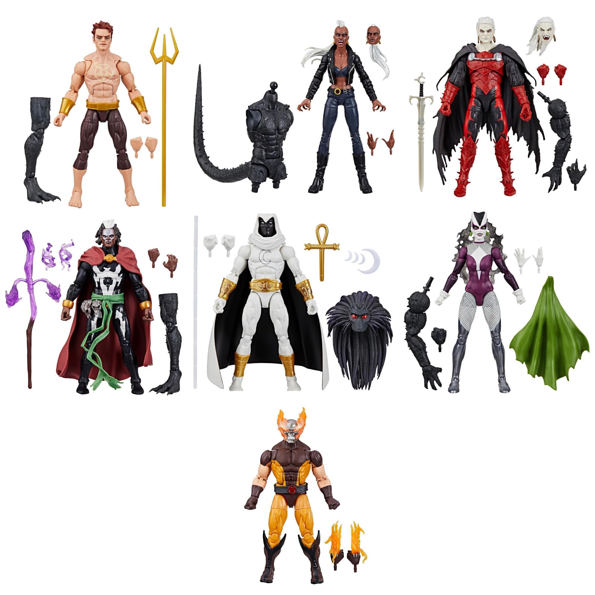 Marvel Legends Strange Tales - Brother Voodoo, Lilith, Dracula